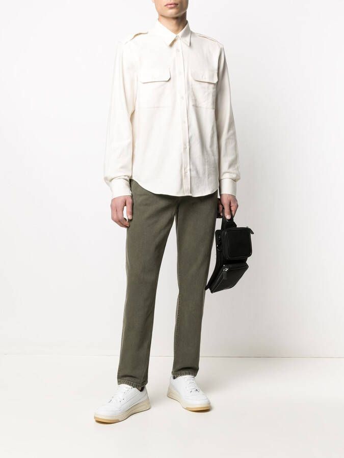 Helmut Lang Overhemd met lange mouwen Wit