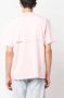 Helmut Lang T-shirt met print Roze - Thumbnail 4