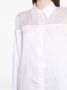 Helmut Lang Popline blouse Wit - Thumbnail 4