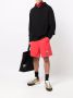 Helmut Lang Shorts met logoprint Rood - Thumbnail 2