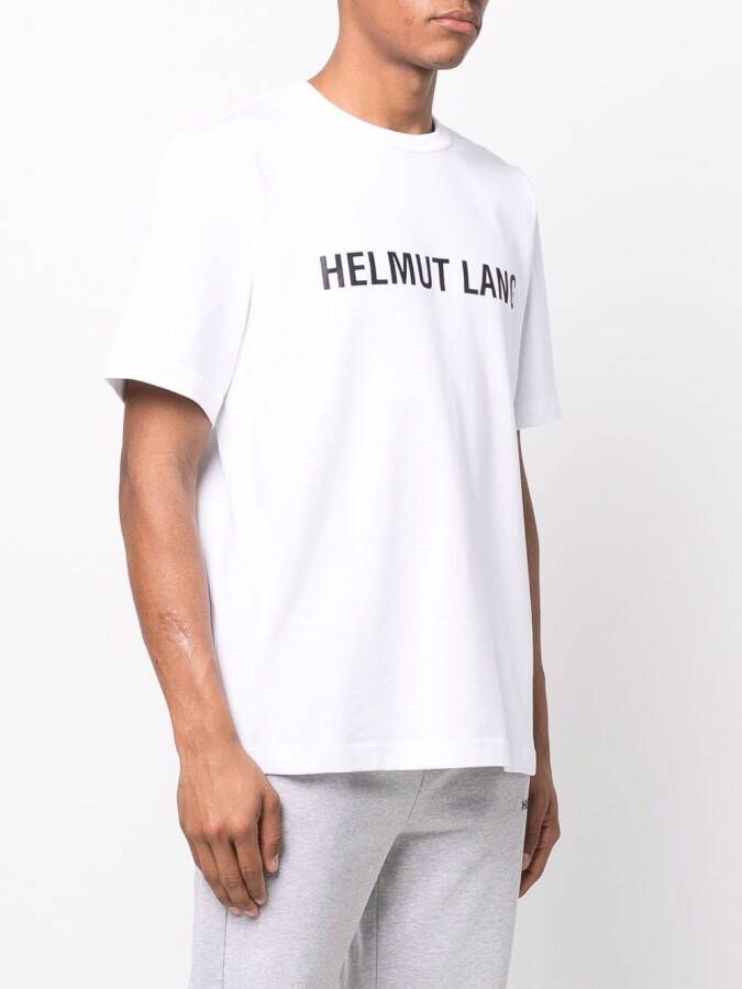 Helmut Lang T-shirt met logoprint Wit