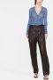 Helmut Lang Vest met logoprint Blauw - Thumbnail 2