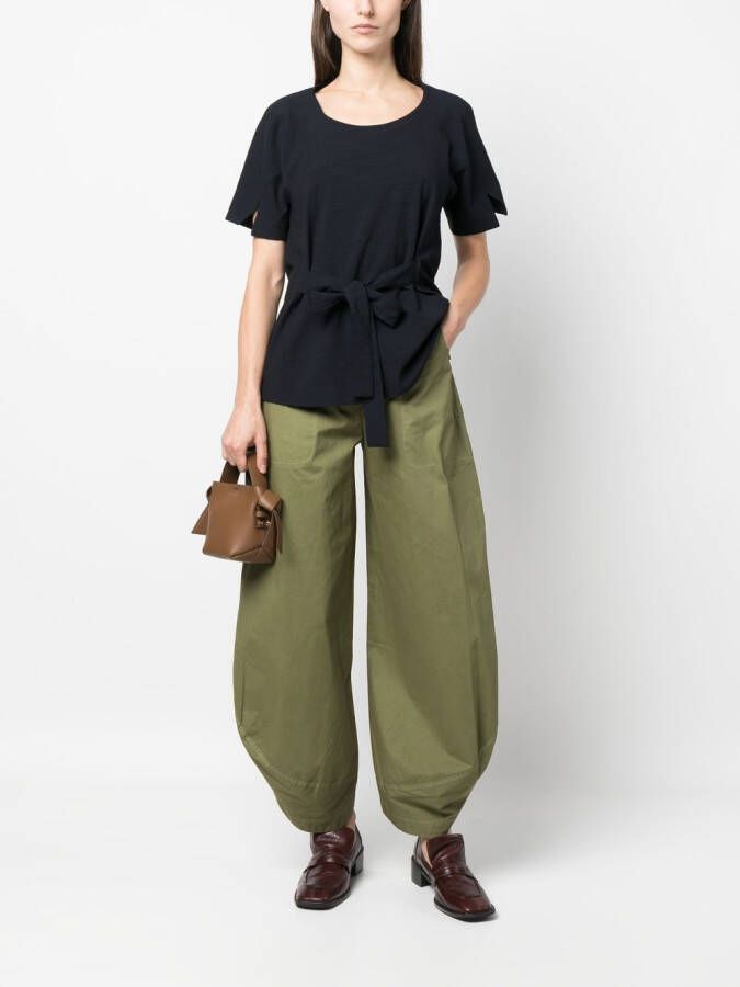 Henrik Vibskov Blouse met korte mouwen 798 DARK BLUE