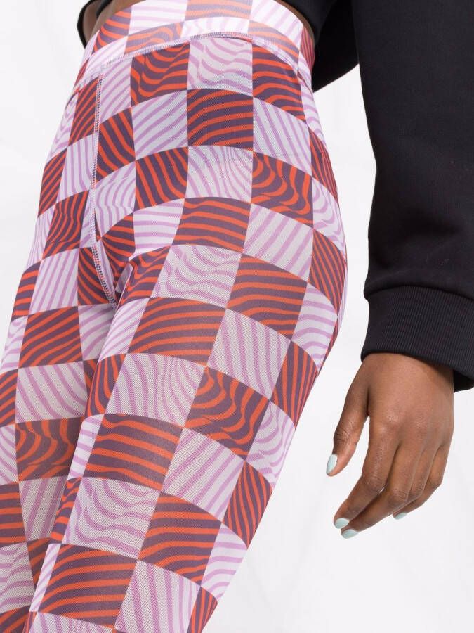 Henrik Vibskov Legging met print Paars