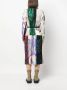 Henrik Vibskov Midi-jurk met plissé-effect Groen - Thumbnail 4