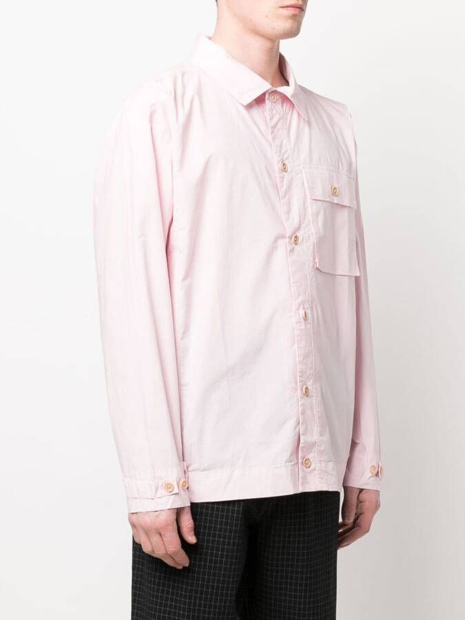 Henrik Vibskov Overhemd met patch detail Roze