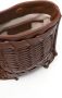 Hereu Trena interwoven leather bag Bruin - Thumbnail 5