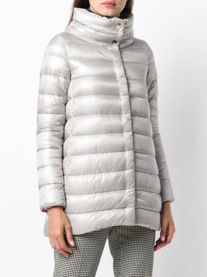 Herno bodywarmer met rits Grijs