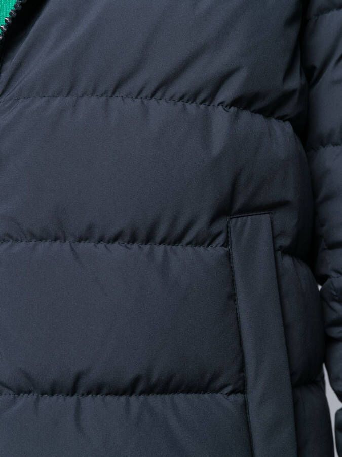 Herno Donsjack met capuchon Blauw