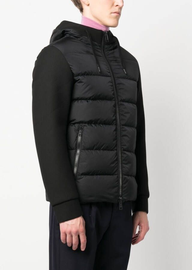 Herno Donsjack met capuchon Zwart