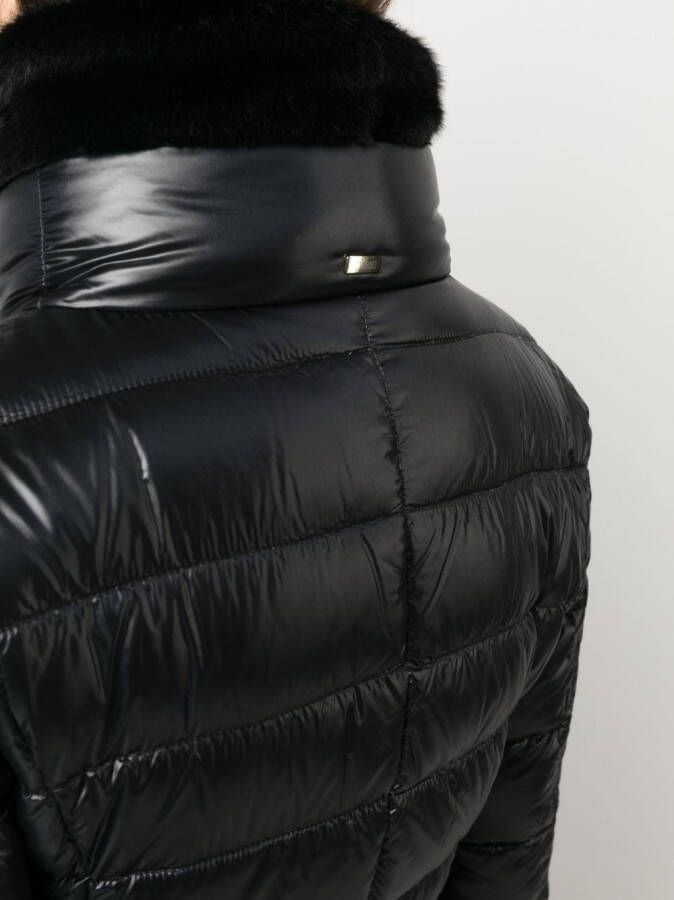 Herno Donsjack met ceintuur Zwart