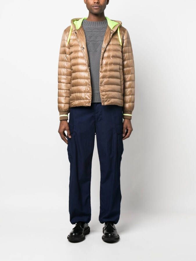Herno Donsjack met capuchon Beige
