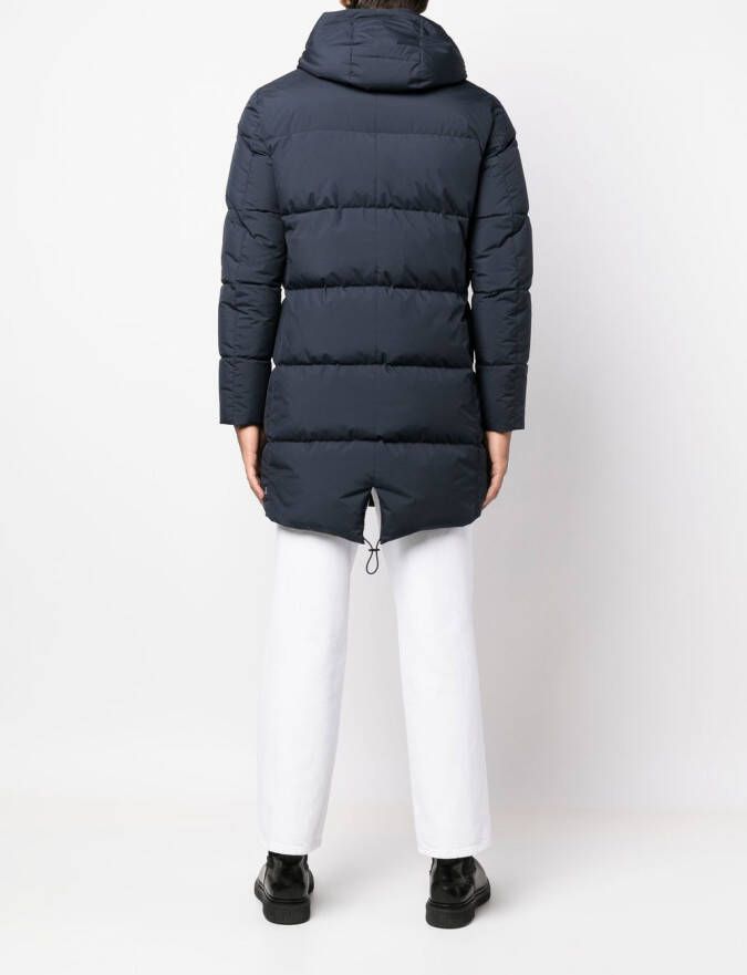 Herno Gewatteerd donsjack Blauw