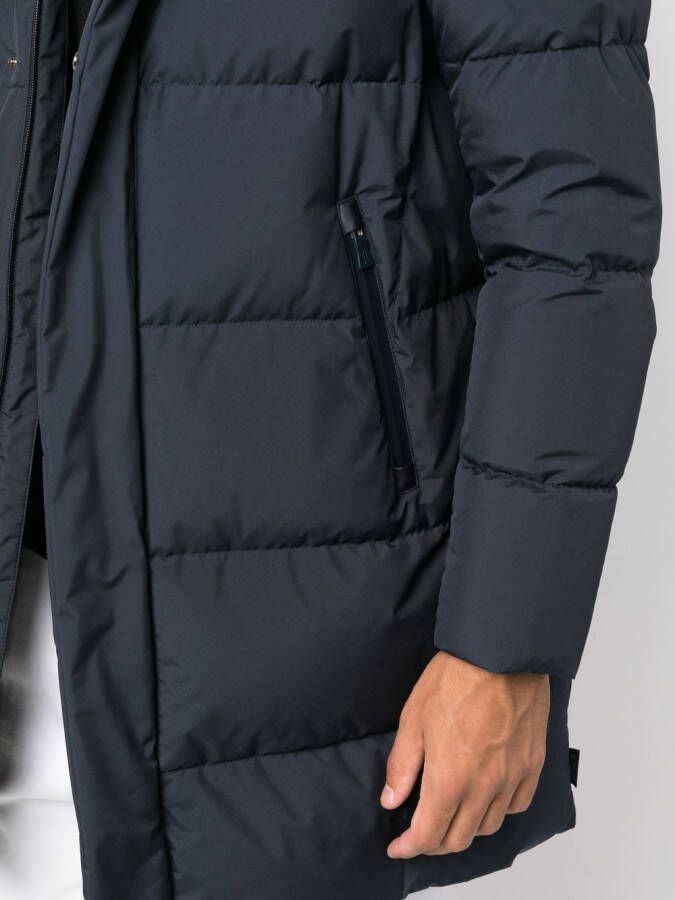 Herno Gewatteerd donsjack Blauw