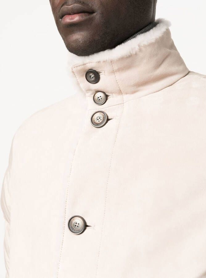 Herno Gewatteerd jack Beige