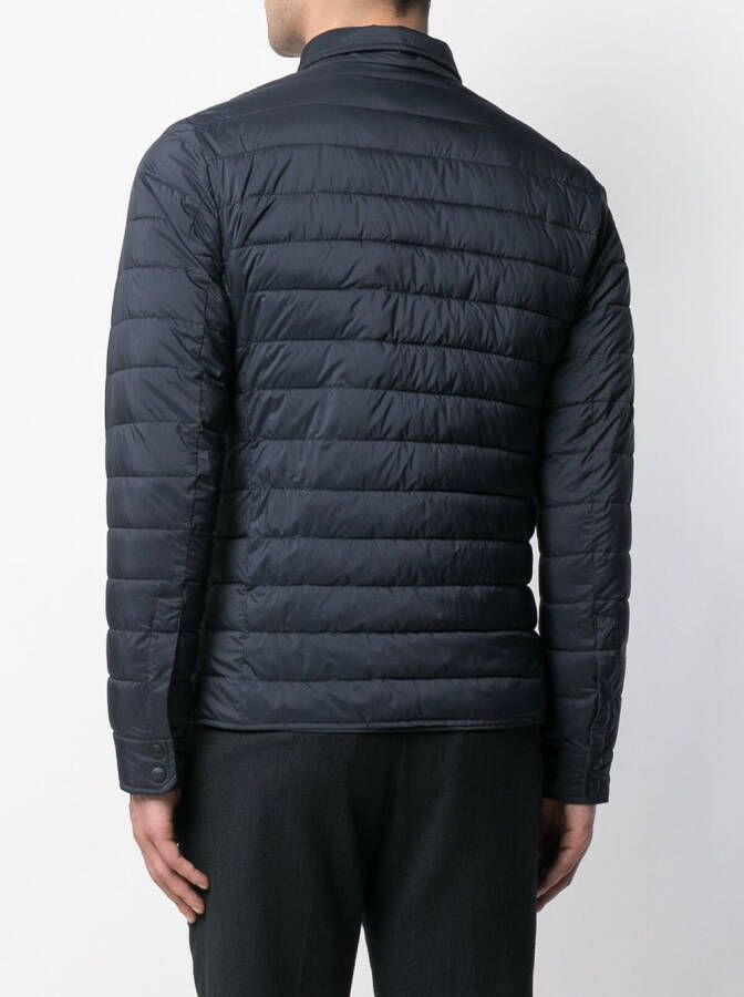 Herno Gewatteerd jack Blauw