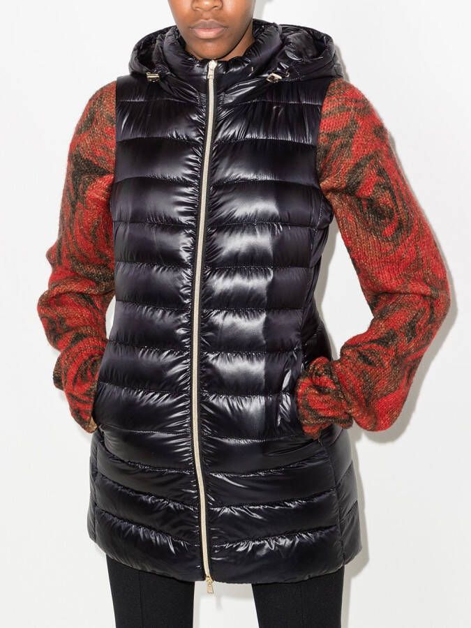 Herno Gewatteerde bodywarmer Zwart