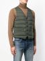 Herno gewatteerde en getailleerde bodywarmer Groen - Thumbnail 3