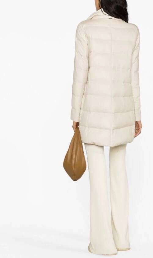 Herno Gewatteerde jas Beige