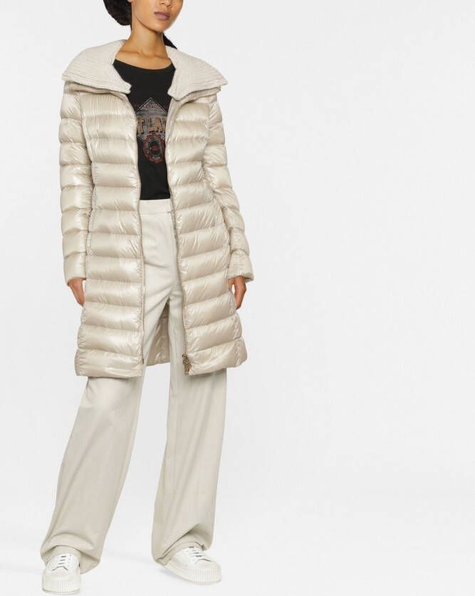 Herno Gewatteerde jas Beige
