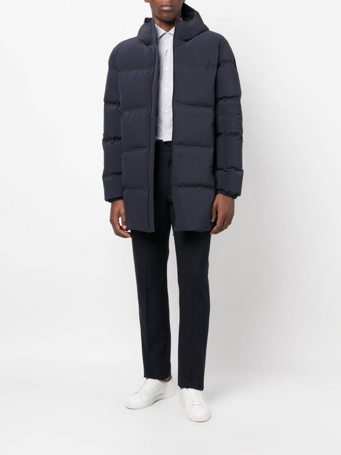 Herno Gewatteerde jas Blauw