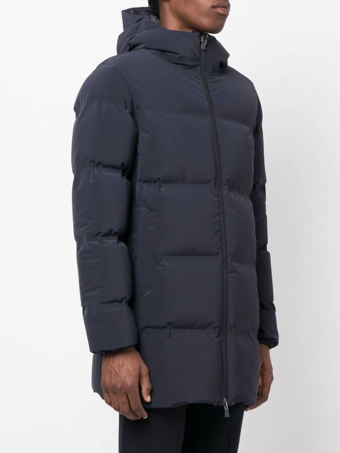 Herno Gewatteerde jas Blauw