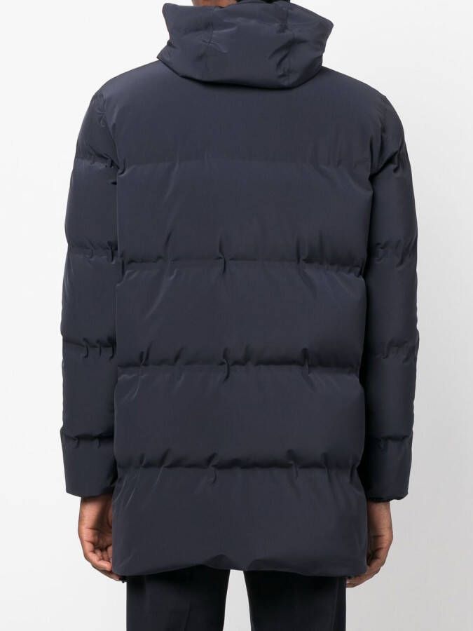 Herno Gewatteerde jas Blauw