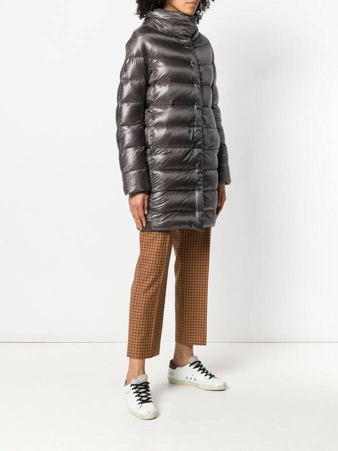 Herno gewatteerde jas Grijs