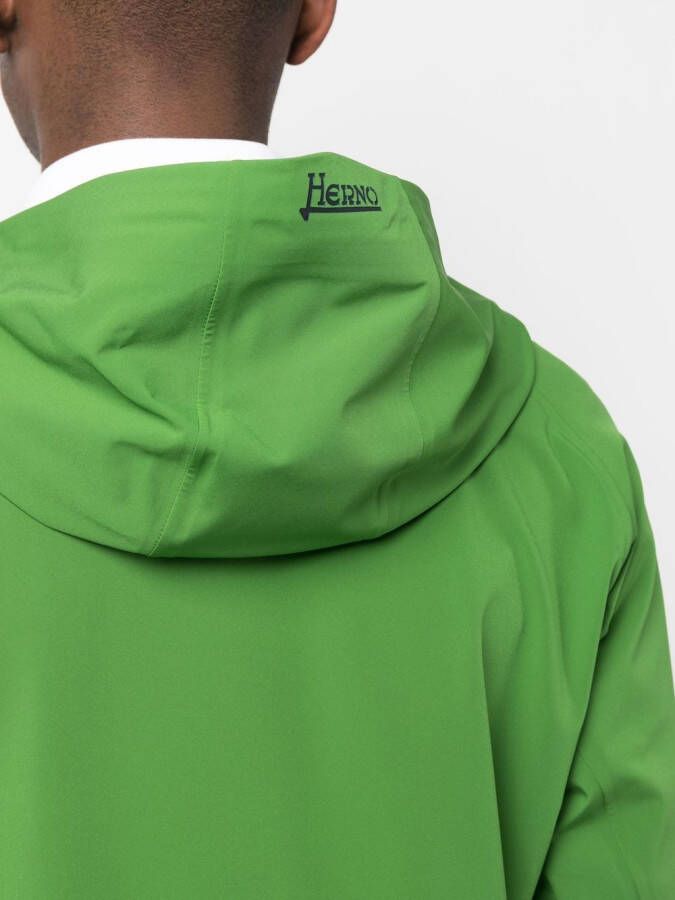 Herno Jack met capuchon Groen