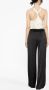 Herno High waist palazzo broek Zwart - Thumbnail 4