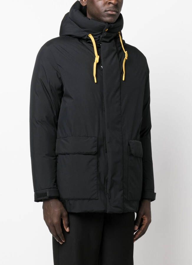Herno Donsjack met capuchon Zwart