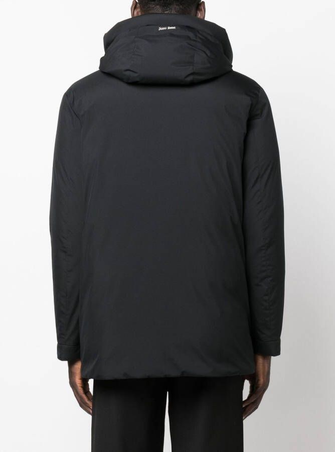 Herno Donsjack met capuchon Zwart