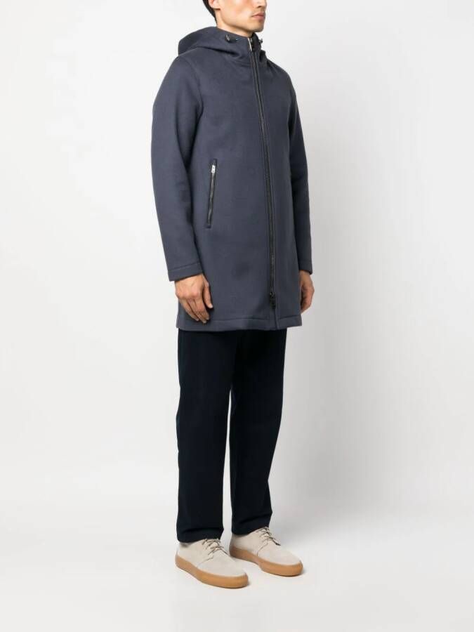 Herno Jas met capuchon Blauw