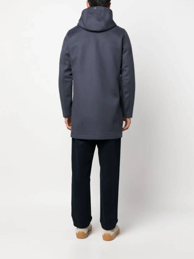 Herno Jas met capuchon Blauw