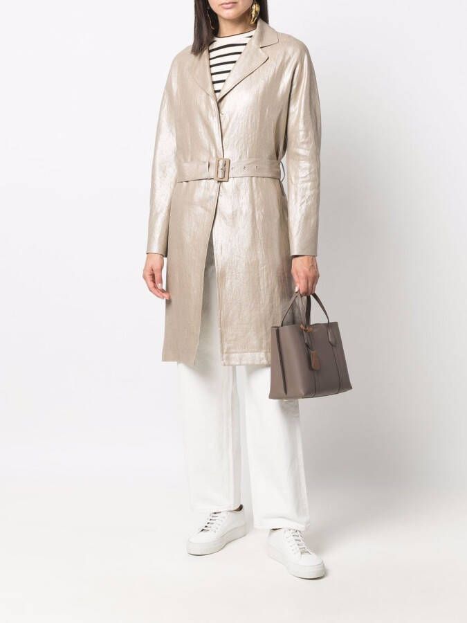 Herno Jas met ceintuur Beige