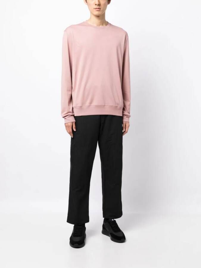 Herno Katoenen sweater Roze