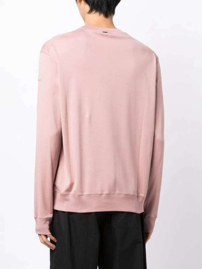 Herno Katoenen sweater Roze