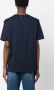 Herno Katoenen T-shirt Blauw - Thumbnail 4
