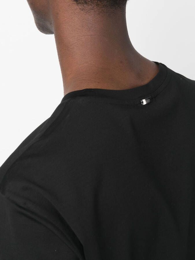 Herno Katoenen T-shirt Zwart