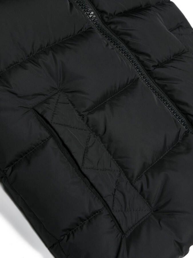 Herno Kids Gewatteerde bodywarmer Zwart
