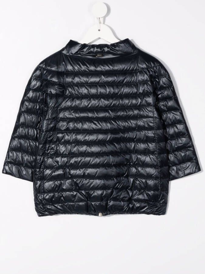 Herno Kids Gewatteerde jas Blauw