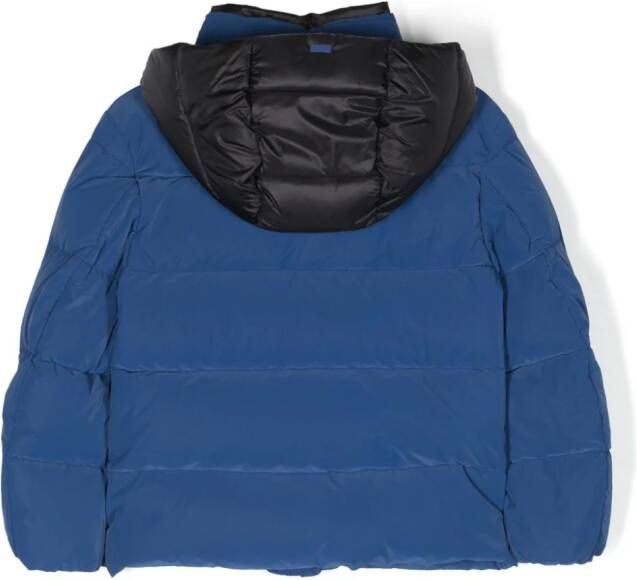 Herno Kids Jack met capuchon Blauw