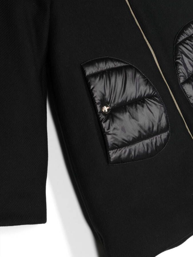 Herno Kids Jas met capuchon Zwart