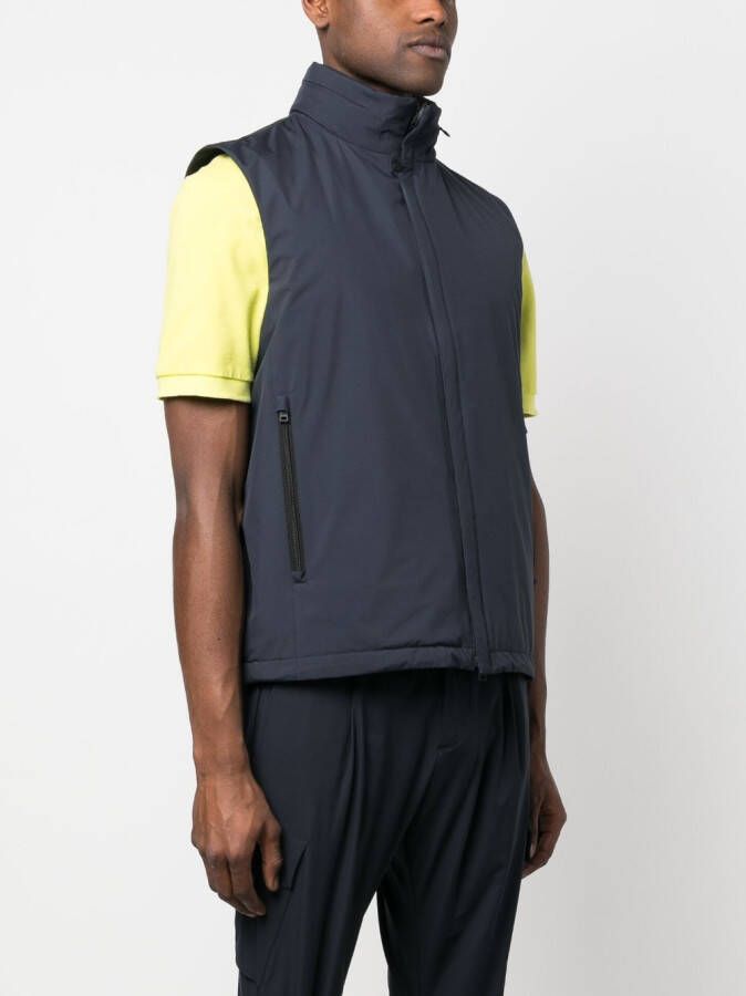 Herno Lichtgewicht gilet Blauw