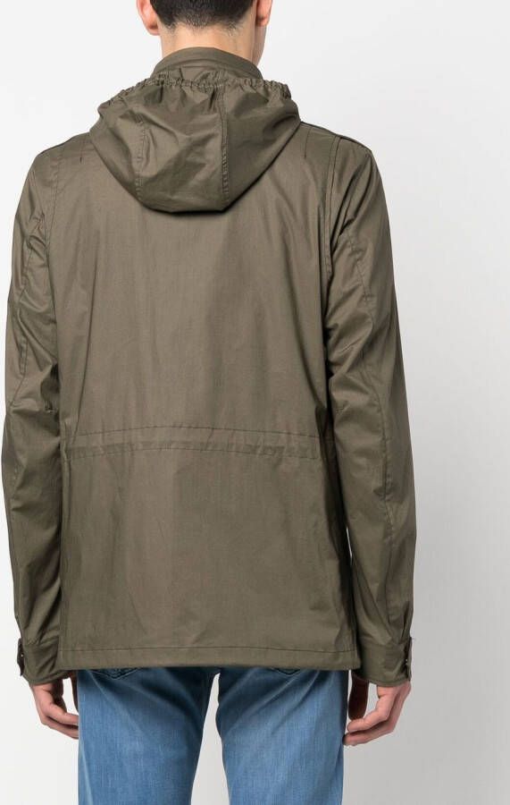 Herno Jack met capuchon Groen