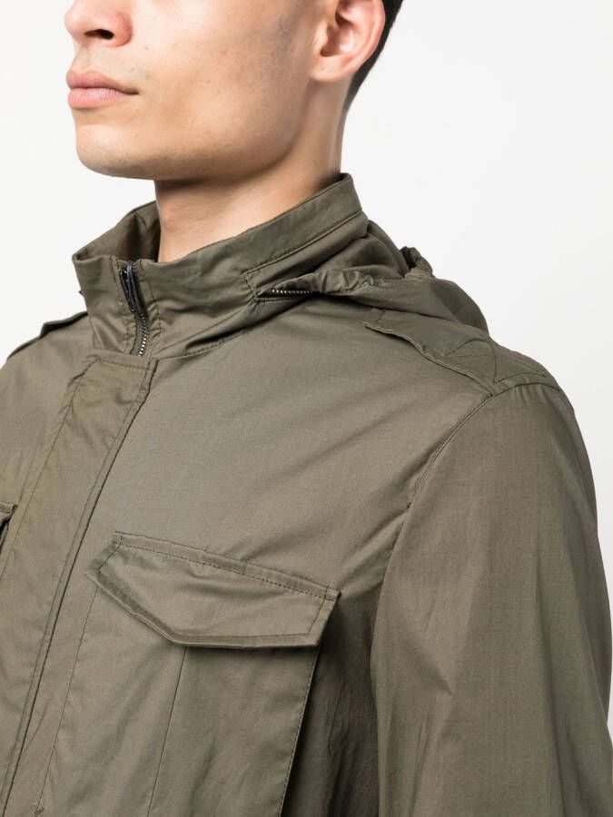 Herno Jack met capuchon Groen