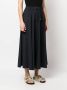 Herno Maxi-rok met trekkoordtaille Zwart - Thumbnail 3