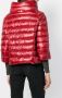 Herno padded front fastened jacket Rood - Thumbnail 4