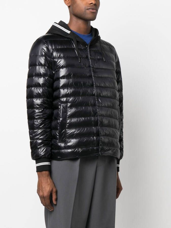 Herno Donsjack met capuchon Zwart