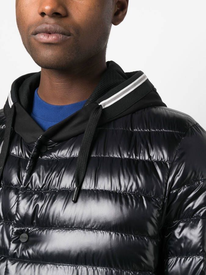Herno Donsjack met capuchon Zwart